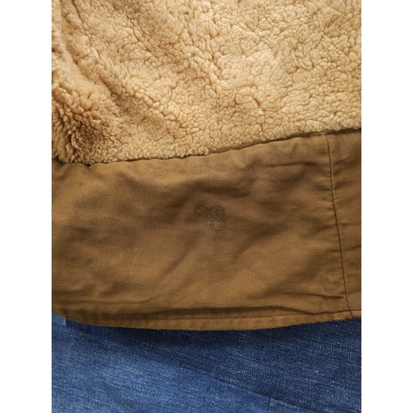 Vintage 1930s USCG Transport Mackinaw Coat Shearling Shawl Collar RARE 38 - Picture 9 of 16